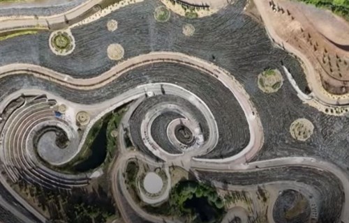 Zukićev park napravljen po slici Van Goga otvoren za posjetioce