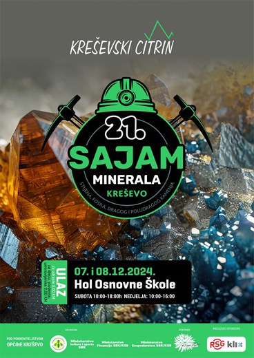 Sajam minerala, stijena, fosila, dragog i poludragog kamenja
