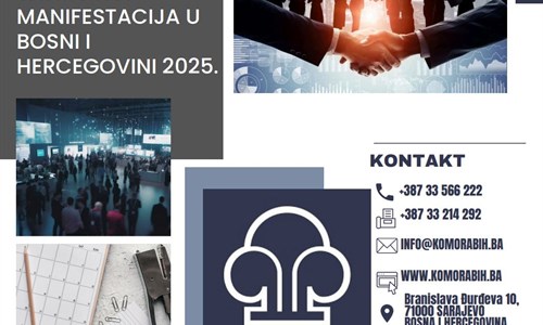 Kalendar sajmova u BiH za 2025.