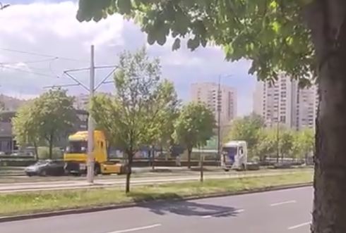 Protestna vožnja vozača kamiona Sarajevom