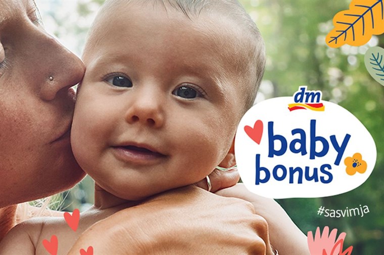Nova pogodnost u Moj dm aplikaciji: dm babybonus, podrška od prvog dana