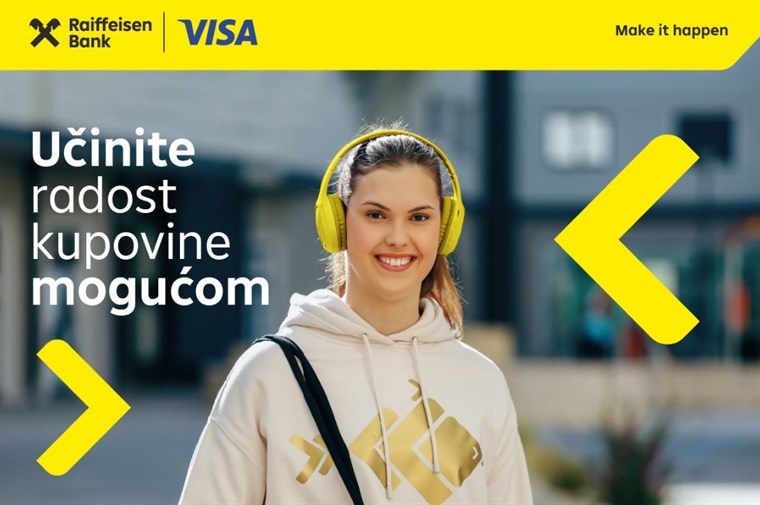 Četvrtak u Technoshopu nikad nije bio bolji uz Raiffeisen Visa kartice Četvrtak u Technoshopu nikad nije bio bolji uz Raiffeisen Visa kartice