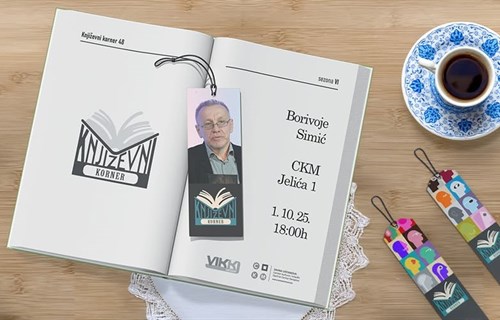 Borivoje Simić gost 48. Književnog kornera