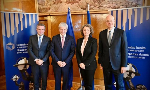 Guvernerka Selimović primila predstavnike Raiffeisen Bank International