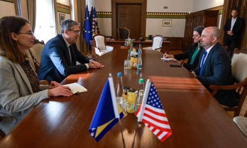 Ginkel kod gradonačelnika Avdića: Podrška gradnji WTC-a