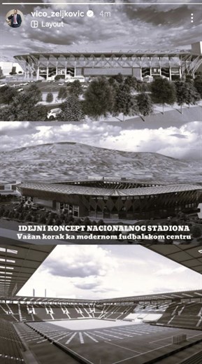 Otkriveno kako bi trebao izgledati nacionalni stadion u Zenici