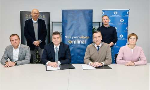 EBRD će voditi strateško ulaganje od 80 miliona eura u Mlinar