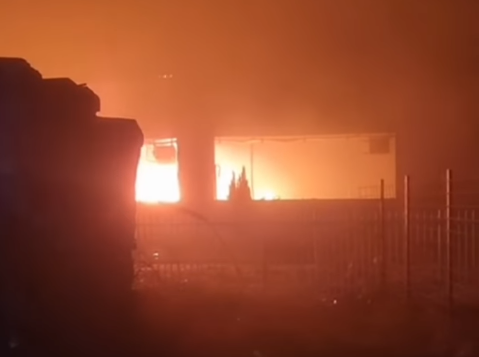 Veliki požar u Globus konfekciji u Kiseljaku