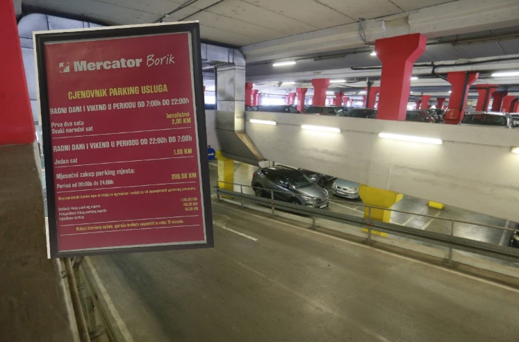 Mercator u Banjaluci uvodi naplatu parkinga