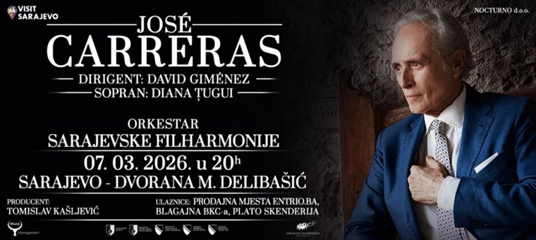 Jedan od najvećih opernih pjevača svih vremena gostuje u Sarajevu