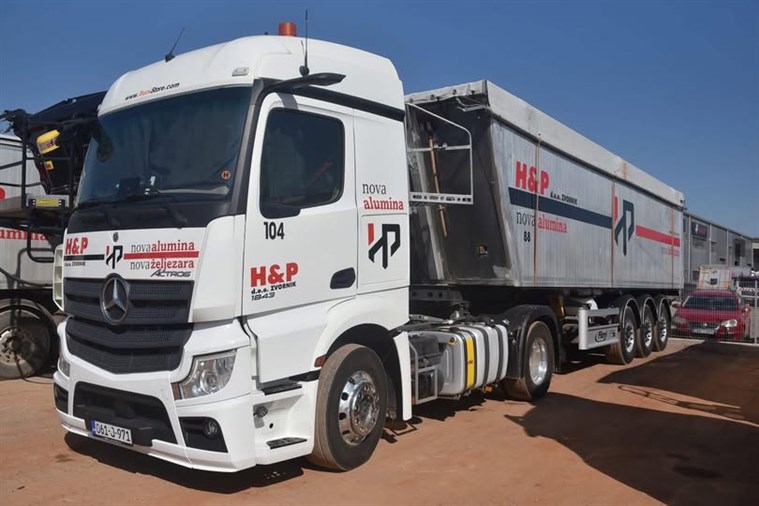 H&P Zvornik proširio vozni park sa 70 kamiona