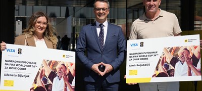 Raiffeisen banka i Visa vode klijente na FIFA World Cup 2026