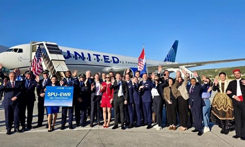 Istorijski događaj: Prvi direktni let iz New Yorka za Split
