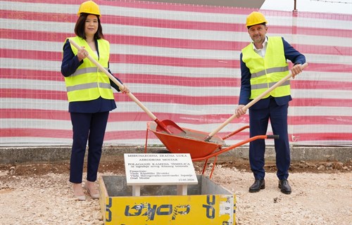 Počela izgradnja novog terminala Zračne luke Mostar