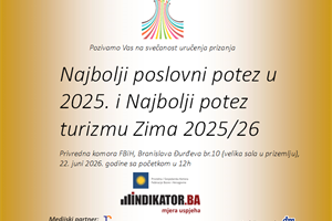 Portal Indikator.ba uručuje priznanja za najbolje poslovne poteze