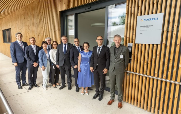 Novartis otvorio proizvodni pogon u Ljubljani