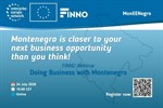 Poziv na FINNO webinar: Otkrijte poslovne, investicione i partnerske prilike u Crnoj Gori