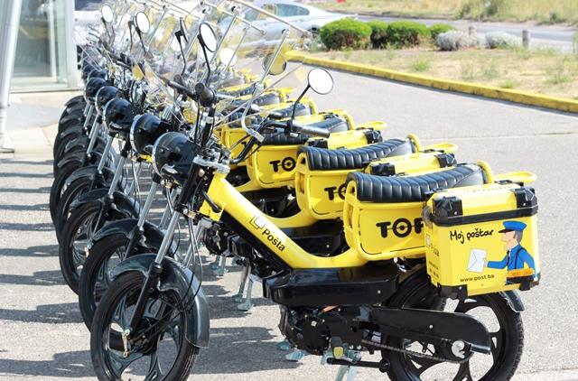 Ulaganje u održivu logistiku: 11 električnih mopeda za HP Mostar