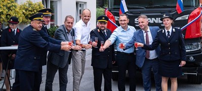 Vatrogasno vozilo proizvedeno u Živinicama isporučeno Sloveniji