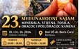 23. Međunarodni sajam minerala, stijena, fosila, dragog i poludragog kamena
