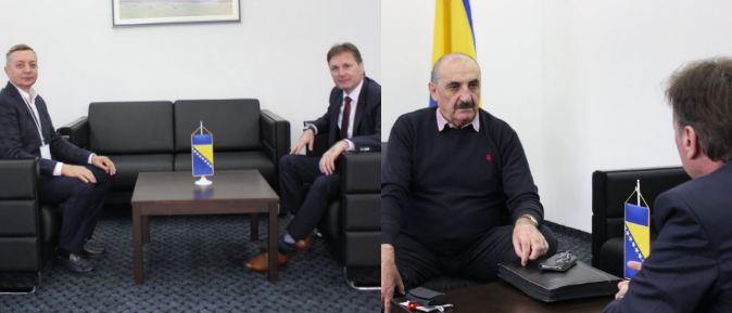Hrnjić sa čelnicima AS Holdinga i Milkosa: Okrenuti se domaćoj proizvodnji