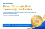 Nagrada Sparkasse Banke "Zlatno S za najbolji rad iz ekonomije i bankarstva"