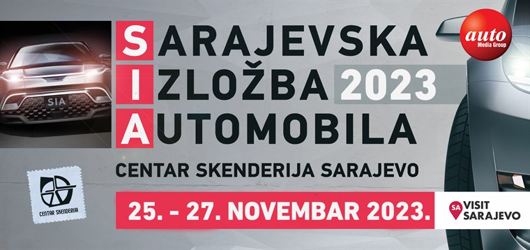 Sajam automobila - Sarajevska izložba automobila - SIA 2023