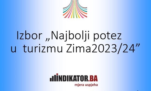 Počeo izbor najboljeg poteza u turizmu "Zima 2023/2024"