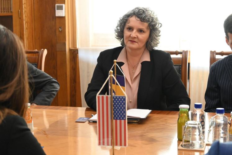 Vršilac dužnosti pomoćnika ministra finansija SAD Anna Morris u posjeti CBBiH