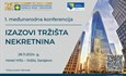 1. Međunarodna konferencija "Izazovi tržišta nekretnina"