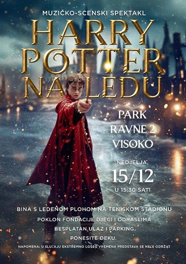 Muzičko-scenski spektakl "Harry Potter na ledu" u Visokom