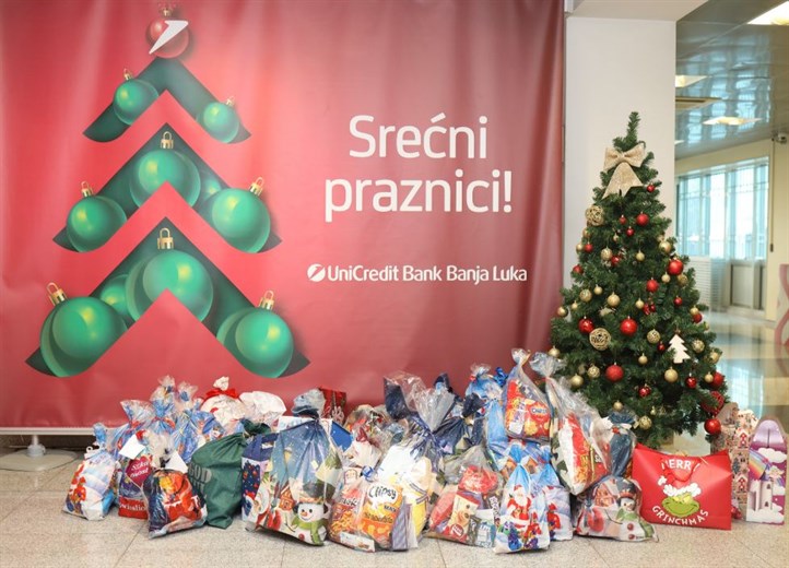 Zaposleni UniCredit banke Banja Luka i njihovi najmlađi i ove godine uspješni u humanoj misiji