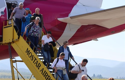 Aerodromu Mostar iz budžeta HNK pola miliona KM