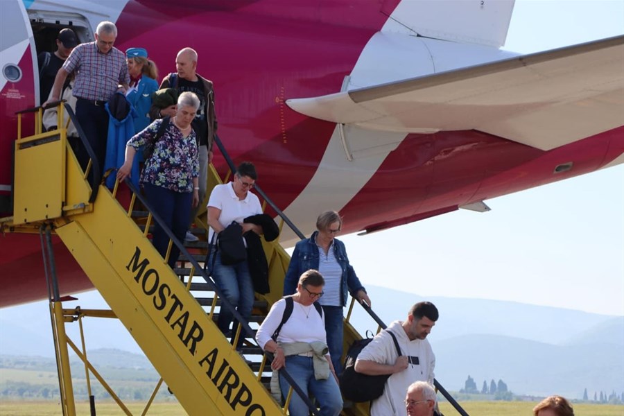 Aerodromu Mostar iz budžeta HNK pola miliona KM