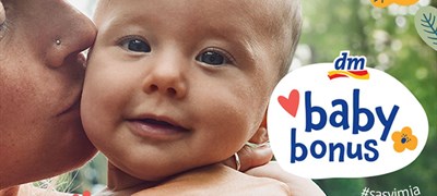 Nova pogodnost u Moj dm aplikaciji: dm babybonus, podrška od prvog dana