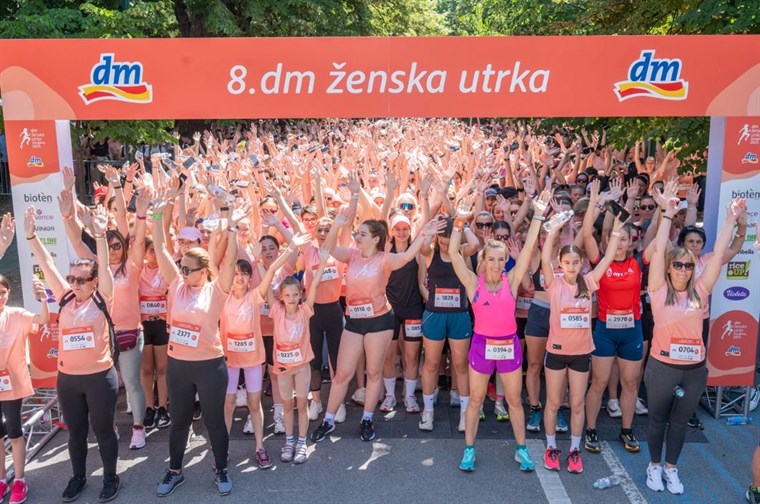 Sjajna atmosfera i rekordan broj učesnica na 8. dm ženskoj utrci