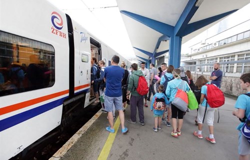 Željeznice FBiH u gubitku u prvom polugodištu
