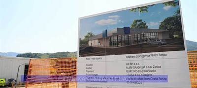 Počela gradnja Lidla u Poslovnoj zoni Zenica-Jug