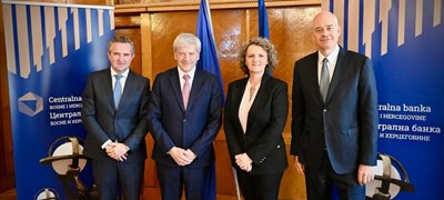 Guvernerka Selimović primila predstavnike Raiffeisen Bank International