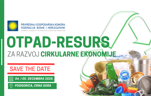 Međunarodna konferencija „OTPAD – RESURS za razvoj cirkularne ekonomije“
