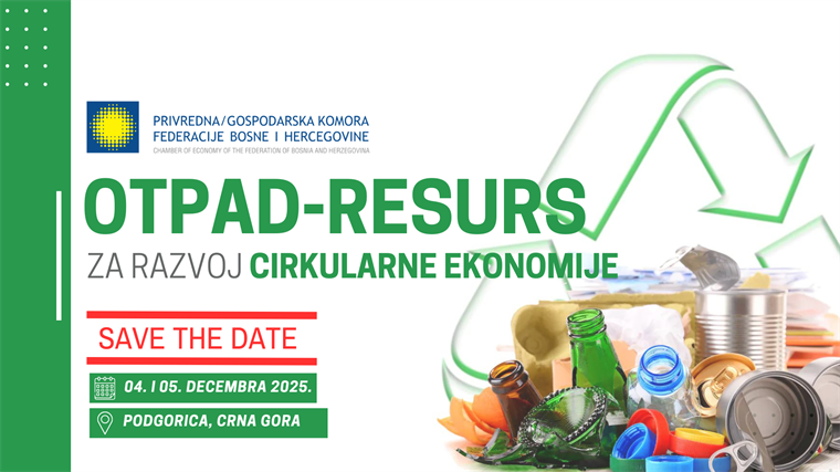 Međunarodna konferencija „OTPAD – RESURS za razvoj cirkularne ekonomije“