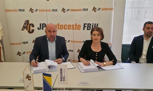 Potpisan ugovor za izgradnju poslovne zgrade Autocesta FBiH u Mostaru