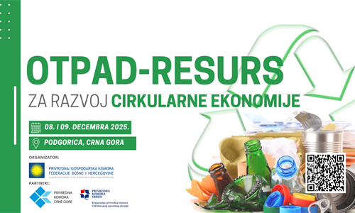 Bliži se međunarodna konferencija „Otpad – resurs za razvoj cirkularne...