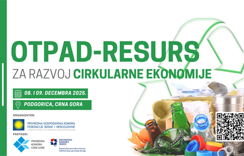 Bliži se međunarodna konferencija „Otpad – resurs za razvoj cirkularne...
