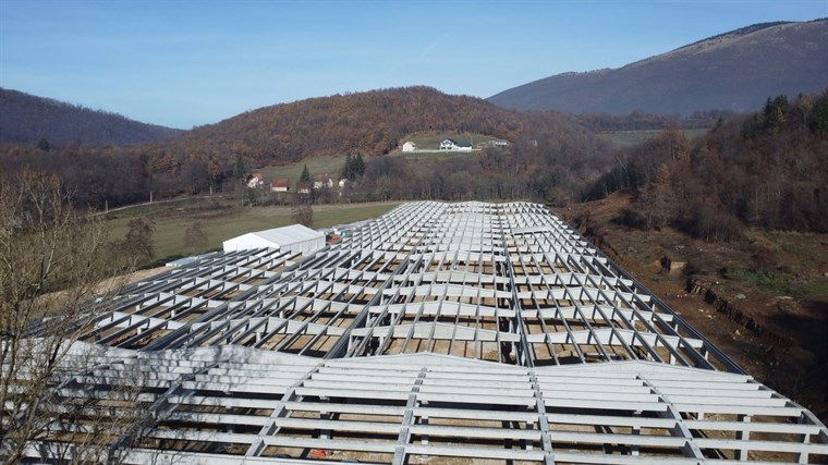 Krajina Grupa dovršava fabriku sendvič panela