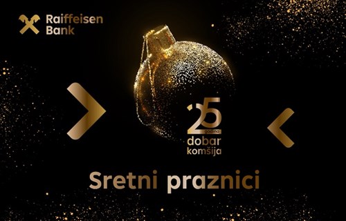 Raiffeisen banka nastavila praksu donacija povodom praznika