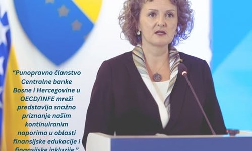 Centralna banka BiH postala punopravna članica OECD/INFE mreže