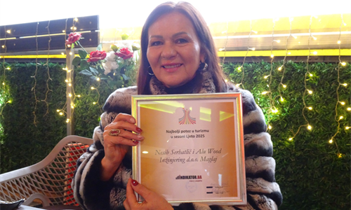 Maglajski hotel nosilac priznanja Indikator.ba: Bazen i kuglana privuki...