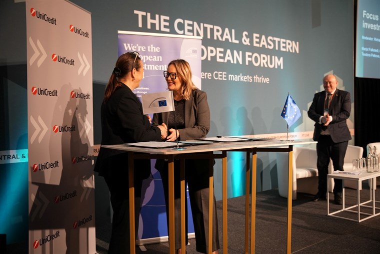 InvestEU: UniCredit i EIF otvaraju pristup finansiranju u iznosu od 890 miliona eura za poticaj rasta malih i srednjih preduzeća u Centralnoj i Istočnoj Europi