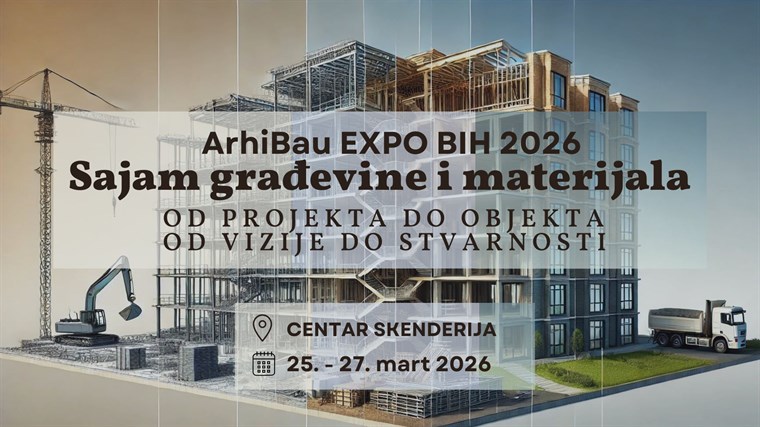 Međunarodni specijalizovani sajam ARHI BAU EXPO BiH 2026